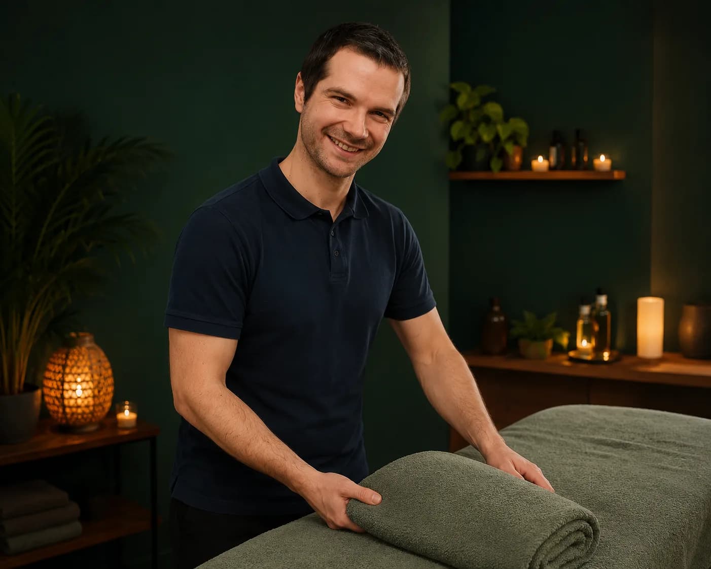 Hervé, masseur diplômé d'État
